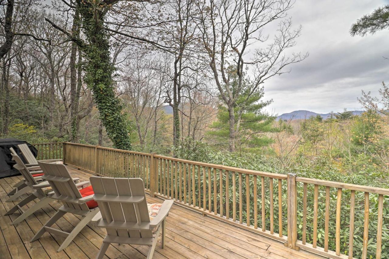 2 5-Acre Lake Toxaway Mtn Lodge With Tree House! Exterior foto