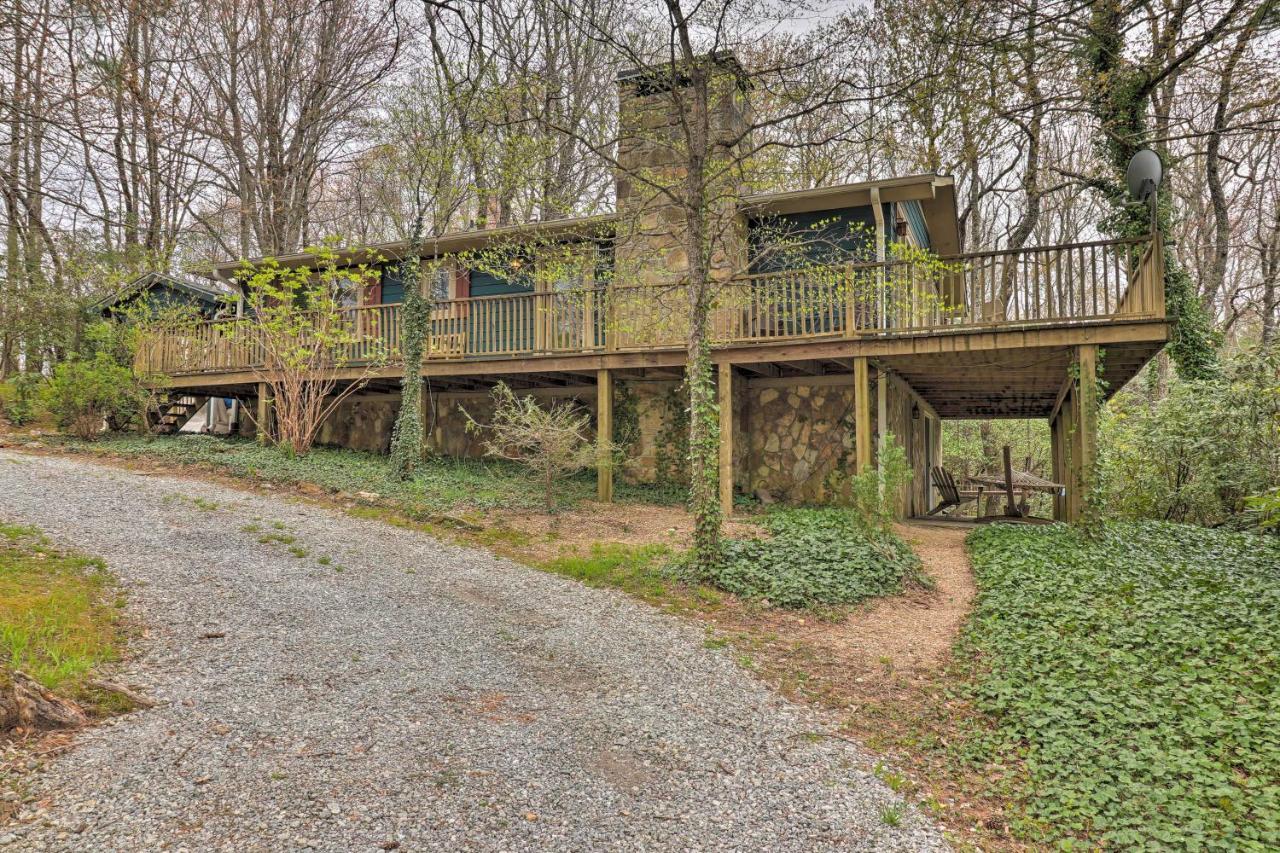 2 5-Acre Lake Toxaway Mtn Lodge With Tree House! Exterior foto