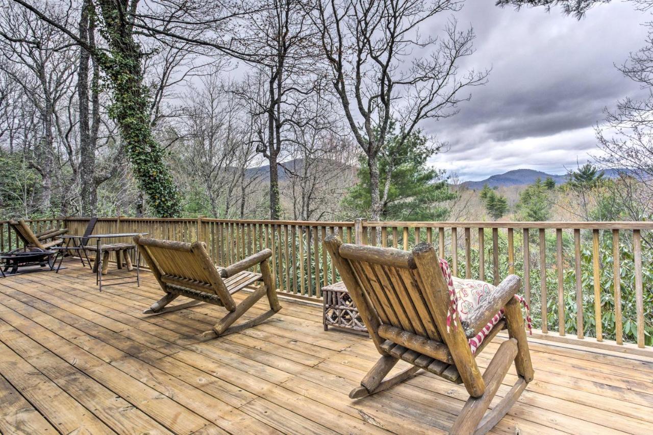 2 5-Acre Lake Toxaway Mtn Lodge With Tree House! Exterior foto